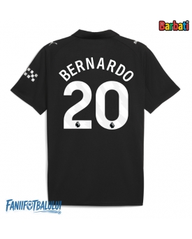 Manchester City Bernardo Silva #20 Tricou Fotbal Replică 2025-26 Barbati Deplasare
